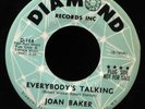 Joan Baker-Everybody's Talking/Satisfy Me-Diamond 164-NORTHERN SOUL PROMO