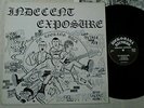 INDECENT EXPOSURE- NO LOOKING BACK   ISD ORIGINAL 1986 VINYL LP ROCK-O-RAMA EX
