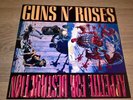 GUNS N' ROSES-Appetite For Destruction-BANNED cover LP '87 ORIGINAL METAL RARE