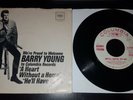 BARRY YOUNG He'll Have To Go/Heart Without A heim 1966 PROMO 45 Columbia 4-43584