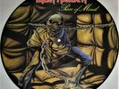 IRON MAIDEN Peace Of Mind LP Picture Disc Vinyl Rare Pic Disk EMI Where Eagles