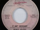 Northern Soul 45 MAMIE GALORE It Ain't Necessary ST. LAWRENCE HEAR