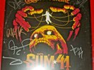 Sum 41 Order In Decline: Signed Limited Edition Yellow Vinyl Lp