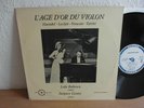 LOLA BOBESCO L'AGE D'OR DU VIOLON ALPHA DB 177 UK STEREO