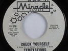 Northern Soul 45 TEMPTATIONS Check Yourself MIRACLE promo HEAR