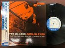 DONALD BYRD BYRD IN HAND BLUE NOTE BNST 84019 OBI STEREO JAPAN Vinyl LP