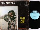 Dadawah - Peace And Love: Wadadasow LP - Wild Flower Jamaica OG Press