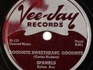 SPANIELS: Goodnite, Sweetheart / You Don’t Move Me US Vee Jay VJ-107 R&B 78 E-