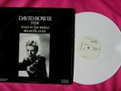 DAVID BOWIE - Star +2 - Live White Vinyl Promo 12