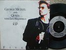 Queen / George Michael / Stansfield - Five Live - RARE EP - Excellent- + PS