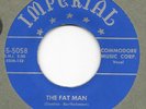 FATS DOMINO The Fat Man/Detroit City Blues on Imperial R&B 45 HEAR