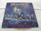 MEGADETH - RUST IN PEACE ORIGINAL 1990 UK NWOBHM LP + INNER SLEEVE