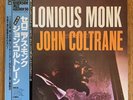 Thelonious Monk With John Coltrane Japan LP 1984 Victor VIJ-119 + Obi