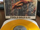 The Stone Roses Fools Gold 9.53 12” 3 Track Single Gold Vinyl Record LP 1990 BMG