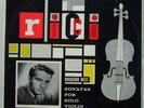 SXL 2240. Ruggiero Ricci. Solo Violin Recital. Decca Stereo WBG Ed.1. Very Rare.