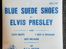 ELVIS PRESLEY BLUE SUEDE SHOES EPA-747 REPRODUCTION ENVELOP PICTURE SLEEVE ONLY