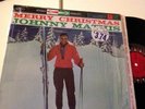 EX 1966 orig MERRY CHRISTMAS Johnny Mathis lp 1st 6 eye w inner SHRINK PLAYS EX