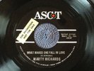 MARTY RICHARDS -WHAT MAKES ONE FALL IN LOVE rare US 1964 PROMO / NORTHERN SOUL