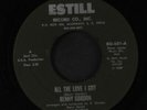 BENNY GORDON: So Much In Love / All The Love I Got 45 Soul