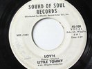 LITTLE TOMMY-LOV'H ON SOUND OF SOUL NORTHERN 45-HEAR