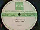 BBC Transcription Services LP - Dad's Army: Big Guns & The Big Parade