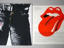 LP THE ROLLING STONES - Sticky Fingers - Zipp-Cover - 1979 Germany -  Insert