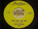 Rare northern soul  Darrow Fletcher Jacklyn 1002 