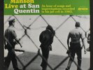 CHARLES MANSON: Live At San Quentin LP (UK, red vinyl, minor cw) rare Folk