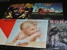 VAN HALEN/BON JOVI/SAMMY HAGAR/D. LEE ROTH 80's ROCK VINYL 5 LP RECORD ALBUM LOT
