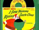 JIMMY BOYD I SAW MOMMY KISSING SANTA CLAUS CHRISTmas HOLIDAY 45 RPM RECORD