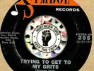 TOM JONES TRYING TO GET TO MY GRITS R&B SOUL 45 RPM RECORD