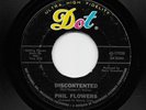 Phil Flowers - Discontented / Cry On My Shoulder (Soul, 45) 17058