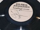 BLACK SABBATH headless Cross signed single