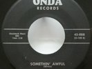 FIVE BLUE NOTES doo-wop 45 My Special Prayer / Somethin Awful orig. ONDA  C3617