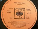 Bob Dylan LP Blood on the tracks UK Orange CBS 1st Press LOVELY COPY +++++