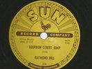 R&B BLUES INSTROS- 78 - RAYMOND HILL - BOURBON STREET JUMP - HEAR  -1954 SUN 204