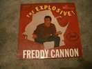 FREDDY CANNON: The Explosive  Freddy Cannon Stereo LP 1st Press 1960 Swan LP 502