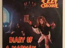 ORIGINAL 1981 OZZY OSBOURNE Album DIARY OF A MADMAN Record 37492 VINYL is MINT