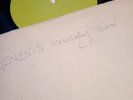 Genesis - White Label Test Press - Invisible Touch LP - UK Issue
