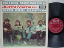 JOHN MAYALL w/ERIC CLAPTON - Blues Breakers LP (1st UK MONO Pressing on DECCA)