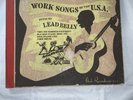 Lead Belly WORK SONGS OF THE USA - ASCH 3 x 78 RPM VINYL (book) RARE