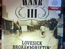 Hank Williams III BROKE LOVESICK AND DRIFTIN Vinyl LP WRONG HYPE STICKER 3