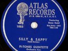 FI TONES: Silly & Sappy / I Belong to You ATLAS 1055 Doo Wop R&B 78 V++