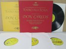 DG 2711 003 - VERDI Don Carlos 4-LP NM BOX SET Santini La Scala/Christoff/Stella