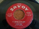 Luther Bond and His Emeralds, It' Written in The Stars, Savoy # 1159, vg+++