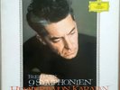HERBERT VON KARAJAN Beethoven: 9 Symphonien (Symphonies) 8 LP STEREO BOX SET ex