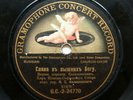 78rpm KALISHEVSKY Russian Church chorus Gloria in Excelsis Deo RARE AMOUR 1911