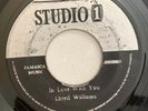 LLOYD WILLIAMS - IN LOVE WITH YOU - STUDIO 1 ( REGGAE 7 )