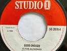 CLYDE ALPHONSO Good Enough Let The Music Play STUDIO ONE 1 SO2076 1969 UK EX-
