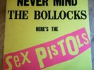 Sex Pistols LP Never mind the bollocks UK Virgin press A5 B7 Blank back ++++